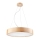 Lustr na lanku NATURAL 3xE27/60W/230V pr. 47 cm borovice