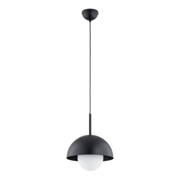 Lustr na lanku NEON 1xE14/10W/230V černá