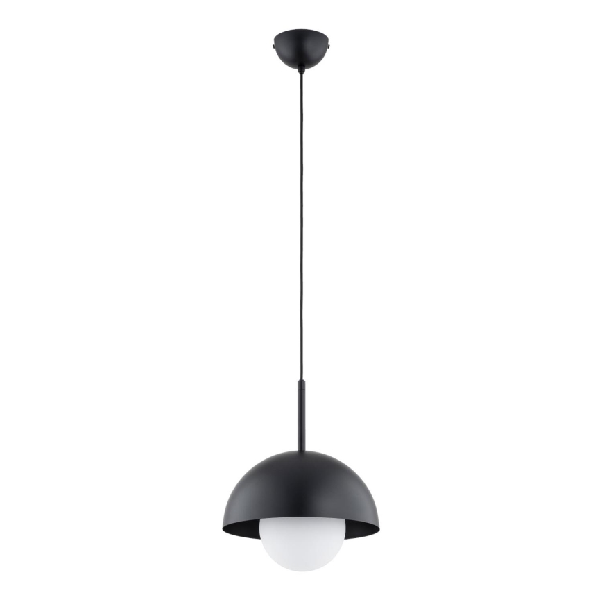Lustr na lanku NEON 1xE14/10W/230V černá
