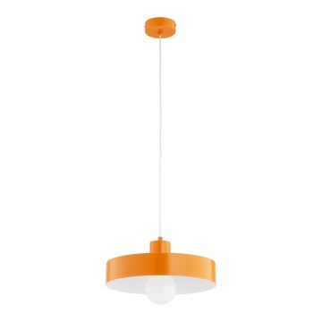 Lustr na lanku NEVERA 1xE27/15W/230V oranžová
