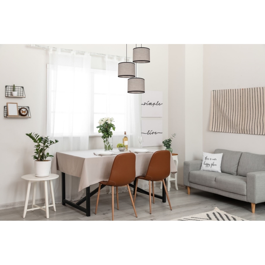 Lustr na lanku NEXO 3xE27/60W/230V pr. 45 cm