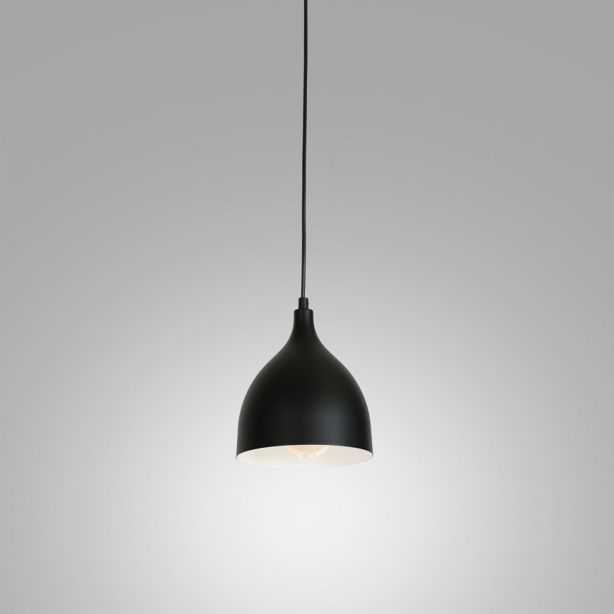 Lustr na lanku NOAK 1xE27/15W/230V černá