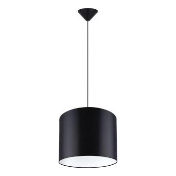 Lustr na lanku NOVA 1xE27/15W/230V pr. 30 cm černá