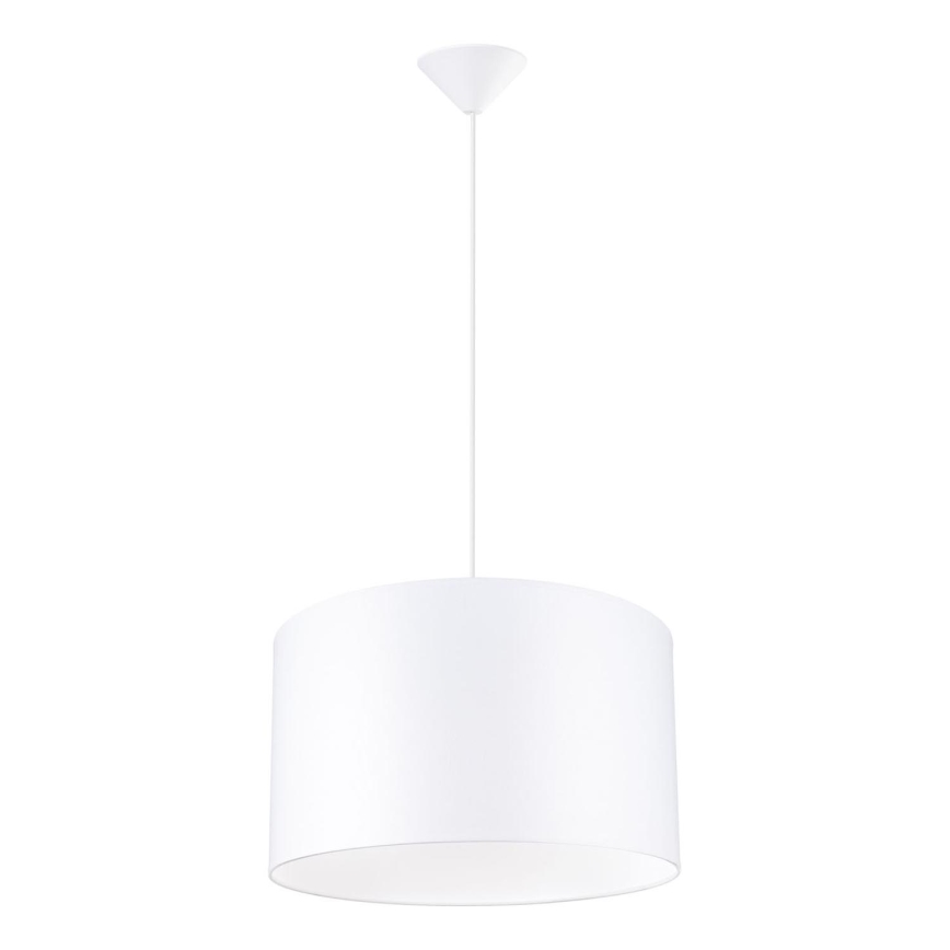 Lustr na lanku NOVA 1xE27/15W/230V pr. 40 cm bílá