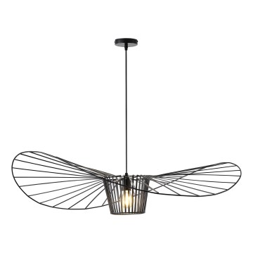 Lustr na lanku OGGI 1xE27/40W/230V černá