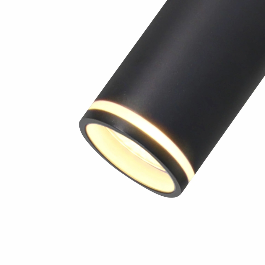 Lustr na lanku PARIS 4xGU10/12W/230V černá