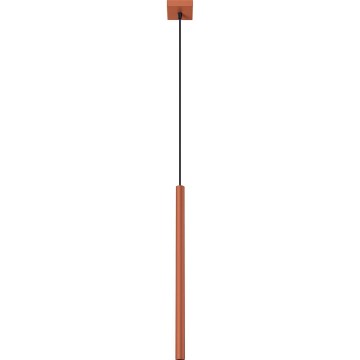 Lustr na lanku PASTELO 1xG9/8W/230V červená