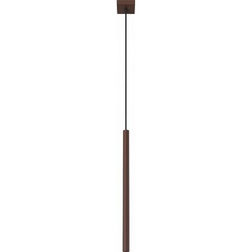 Lustr na lanku PASTELO 1xG9/8W/230V hnědá