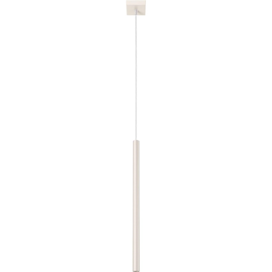 Lustr na lanku PASTELO 1xG9/8W/230V krémová