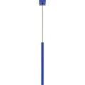 Lustr na lanku PASTELO 1xG9/8W/230V modrá