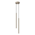 Lustr na lanku PASTELO 2xG9/8W/230V taupe