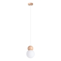 Lustr na lanku PEKKA 1xG9/8W/230V bílá