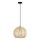 Lustr na lanku PELO 1xE27/40W/230V pr. 30 cm ratan