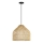 Lustr na lanku PELO 1xE27/40W/230V pr. 40 cm ratan