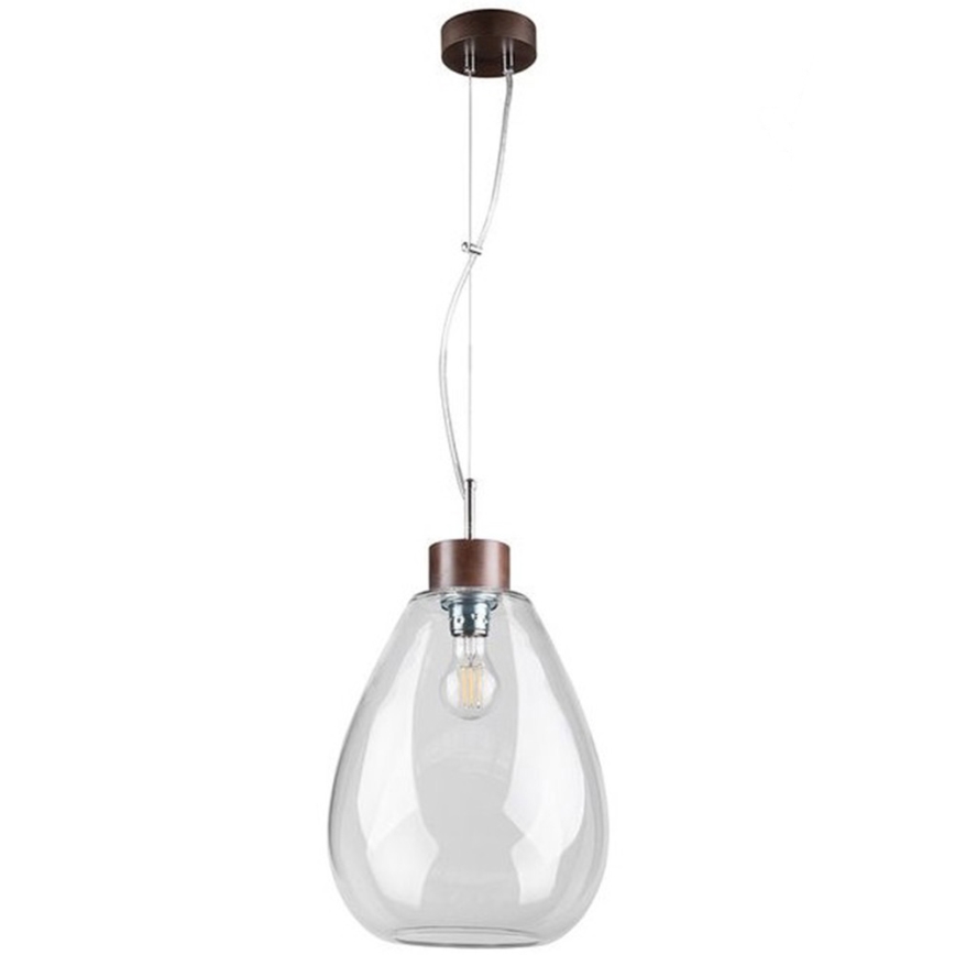 Lustr na lanku PIRO 1xE27/60W/230V buk