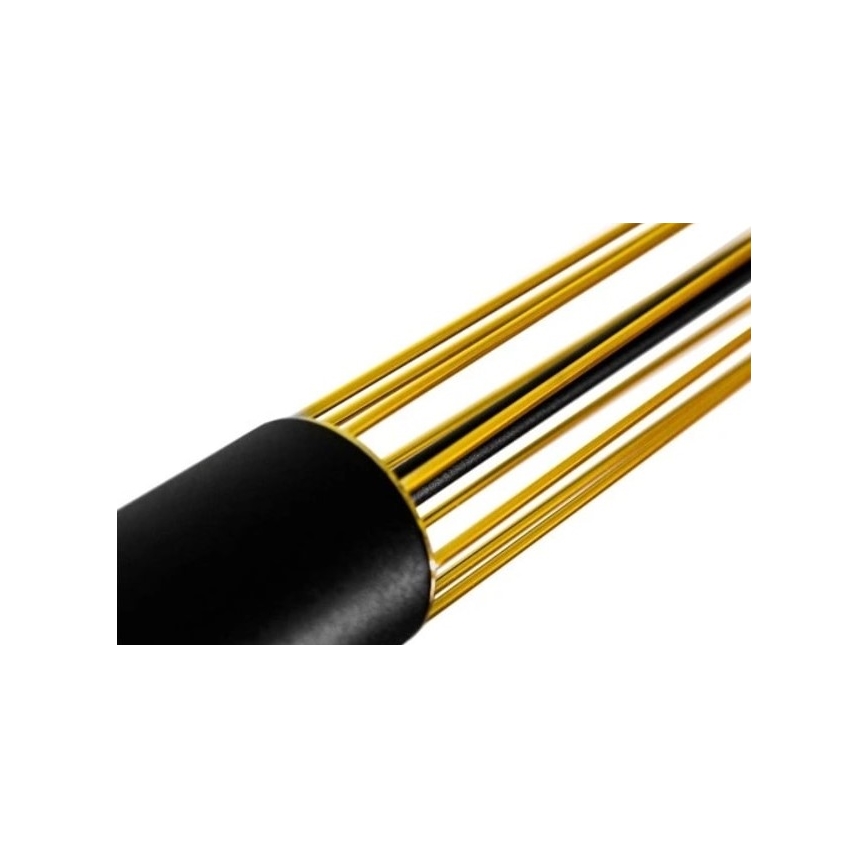 Lustr na lanku PRESCOT 1xGU10/40W/230V zlatá