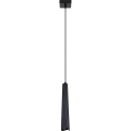 Lustr na lanku PRYSM 1xG9/8W/230V černá