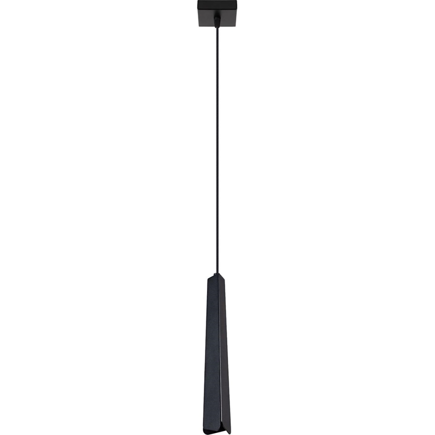 Lustr na lanku PRYSM 1xG9/8W/230V černá