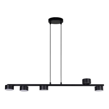 Lustr na lanku PUNTO 5xGX53/12W/230V černá