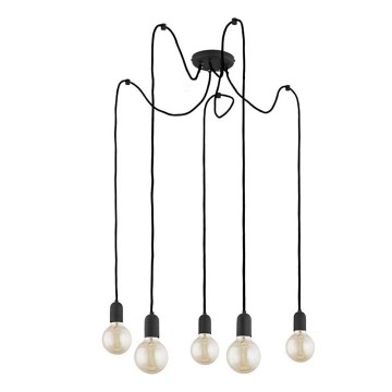 Lustr na lanku QUALLE 5xE27/60W/230V pavouk