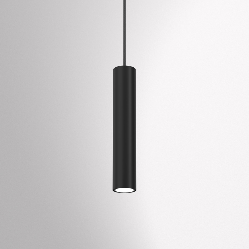 Lustr na lanku RAITO 1xGU10/8W/230V černá