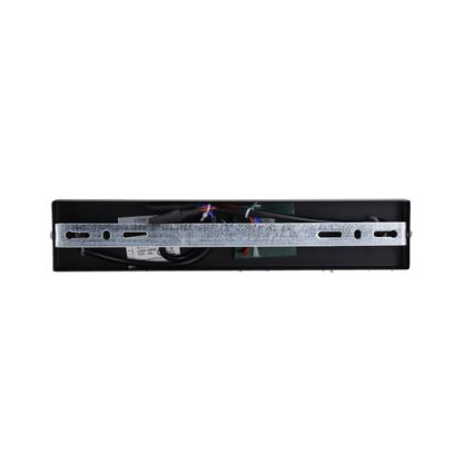 Lustr na lanku RENO 3xE27/40W/230V černá/hnědá