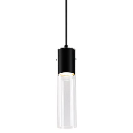 Lustr na lanku RICKY 1xGU10/10W/230V černá