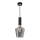 Lustr na lanku ROMA BLACK 1xE27/60W/230V