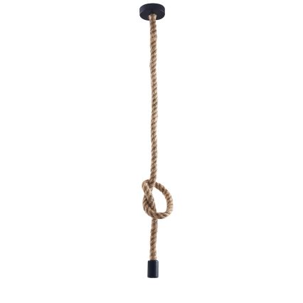Lustr na lanku ROPE 1xE27/12W/230V