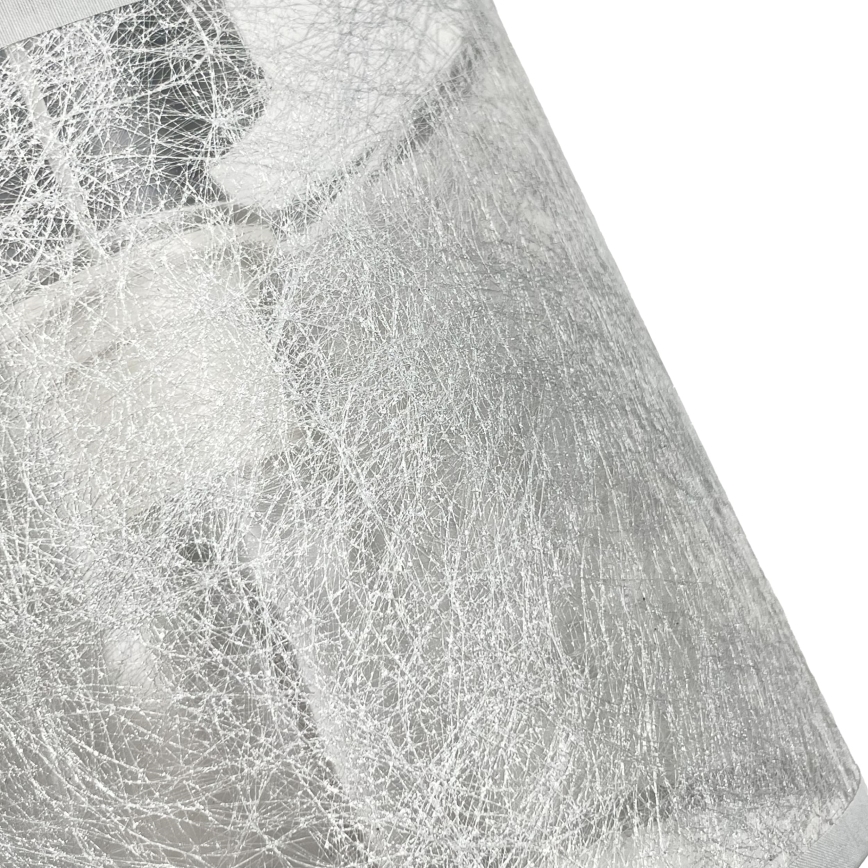 Lustr na lanku ROSA 1xE27/60W/230V černá/šedá