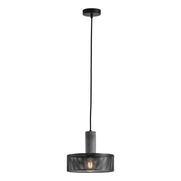 Lustr na lanku SCOURO 1xE27/40W/230V černá