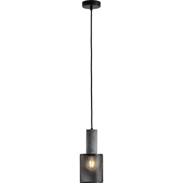 Lustr na lanku SCOURO 1xE27/40W/230V černá