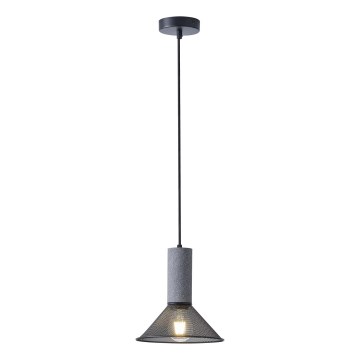 Lustr na lanku SCOURO 1xE27/40W/230V černá