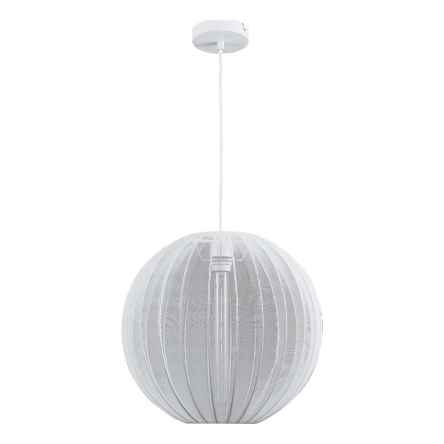 Lustr na lanku SENSAI 1xE27/20W/230V pr. 40 cm bílá