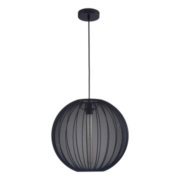 Lustr na lanku SENSAI 1xE27/20W/230V pr. 40 cm černá
