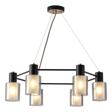 Lustr na lanku SILENCE 6xE14/15W/230V