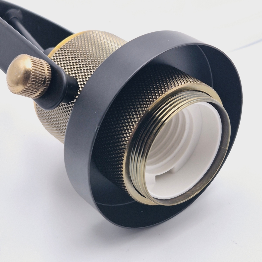 Lustr na lanku SINGLE 1xE27/60W/230V