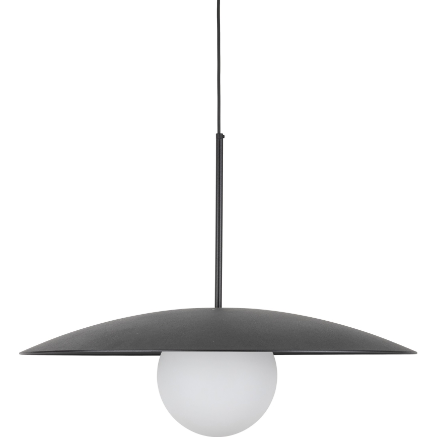 Lustr na lanku SLATE 1xE27/15W/230V pr. 65 cm černá