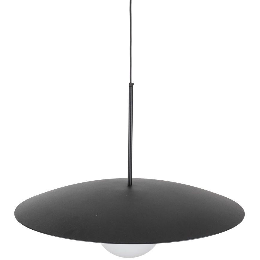 Lustr na lanku SLATE 1xE27/15W/230V pr. 65 cm černá