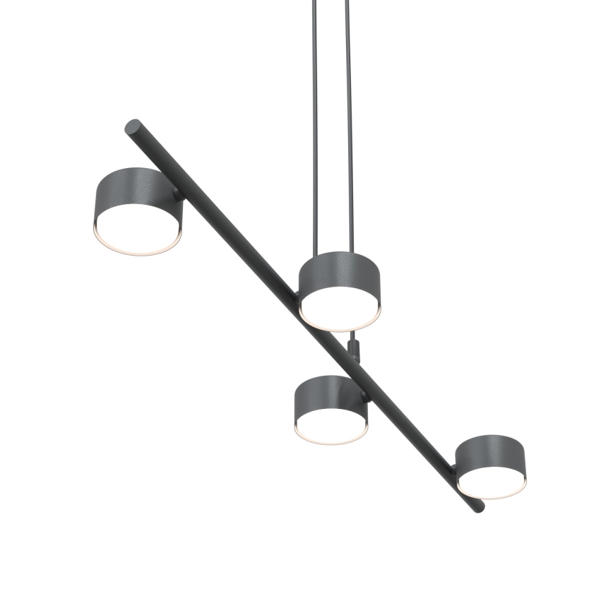 Lustr na lanku SORA 4xGX53/12W/230V černá
