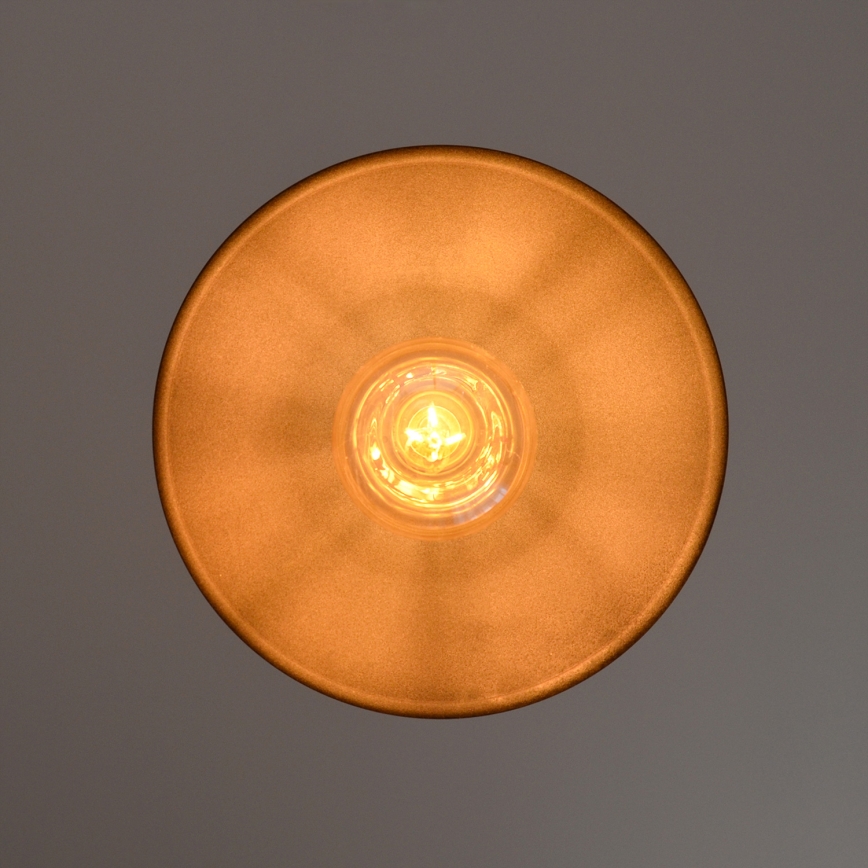 Lustr na lanku SORAPIS 1xE27/15W/230V černá
