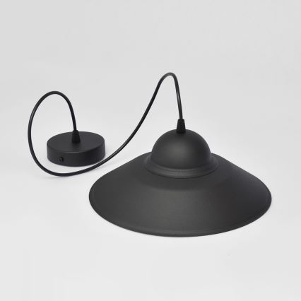 Lustr na lanku SORAPIS 1xE27/15W/230V černá