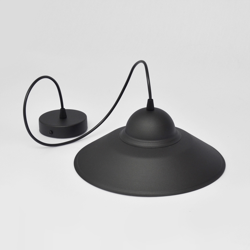 Lustr na lanku SORAPIS 1xE27/15W/230V černá