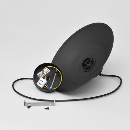 Lustr na lanku SORAPIS 1xE27/15W/230V černá