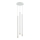 Lustr na lanku STALACTITE LASER 3xG9/3W/230V bílá