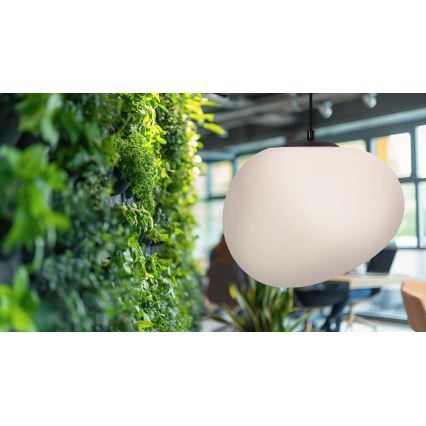 Lustr na lanku STONES 1xE27/40W/230V pr. 30 cm