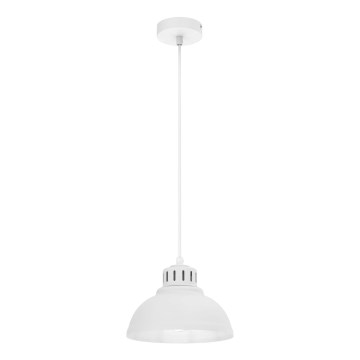 Lustr na lanku SVEN 1xE27/15W/230V bílá