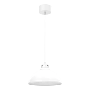 Lustr na lanku SVEN 1xE27/15W/230V bílá