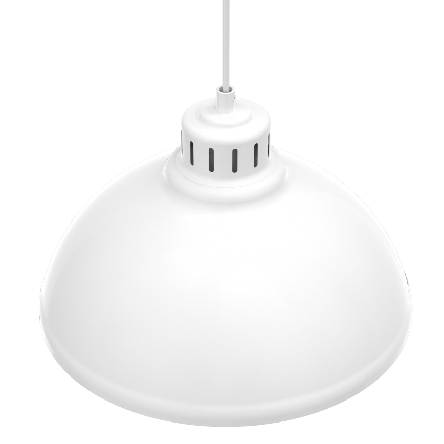Lustr na lanku SVEN 1xE27/15W/230V bílá