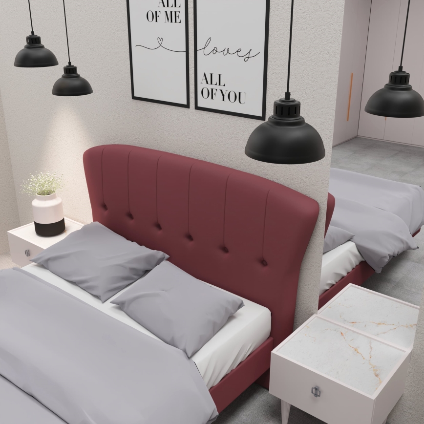 Lustr na lanku SVEN 1xE27/15W/230V černá